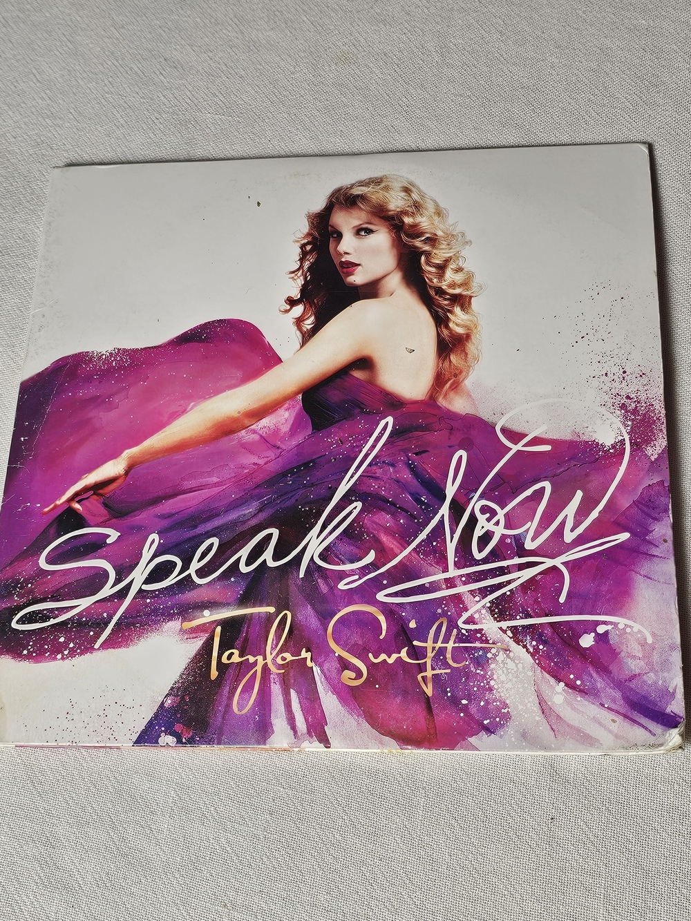 Taylor Swift Speak Now original 2010 double vinyl LP